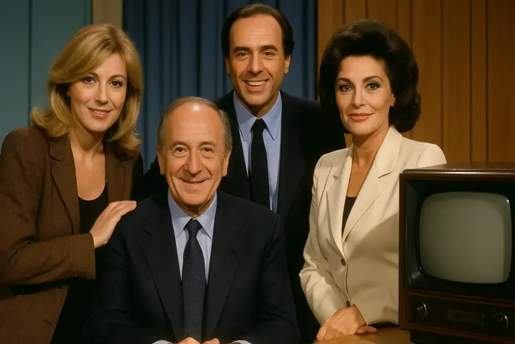 Chi sono i volti storici della televisione italiana? Le carriere sorprendenti dietro il successo