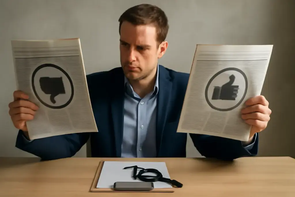 Perché alcune recensioni dei notiziari sono discordanti? Il criterio oggettivo che aiuta a orientarsi